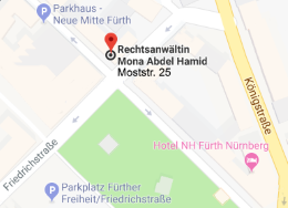 Kanzlei Abdel Hamid, Moststr. 25, 90762 Fürth